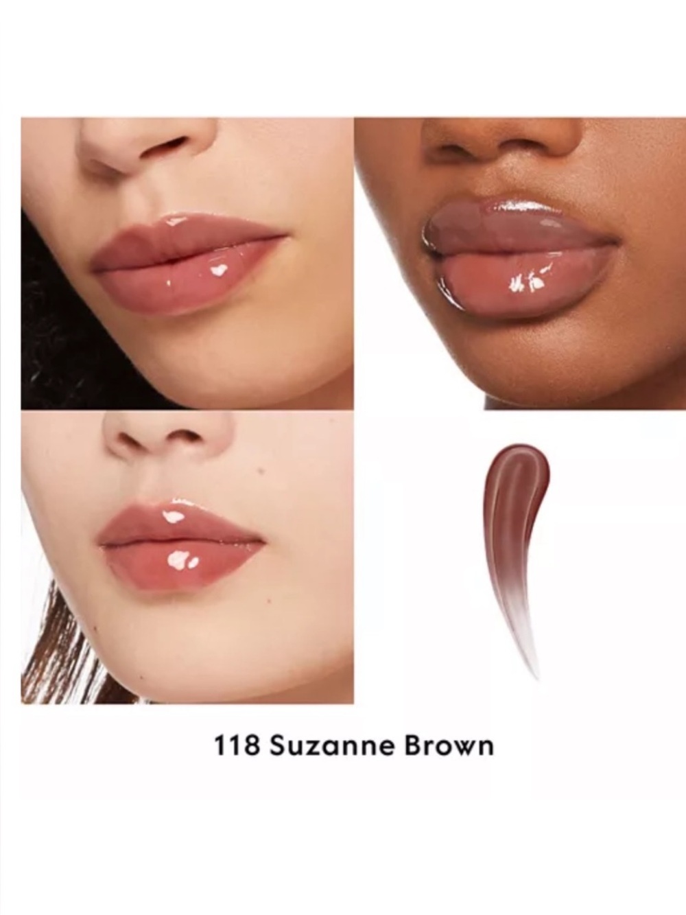 Gucci Suzanne Brown hydrating plumping Lip Gloss